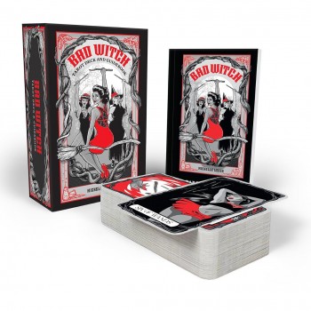 Bad Witch Taro kortos ir knyga Fair Winds Press